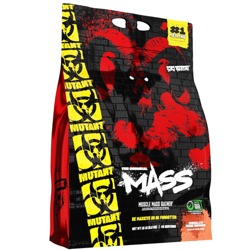 MUTANT MASS Chocolate Fudge Brownie, 15lb  - SupplementSource.ca