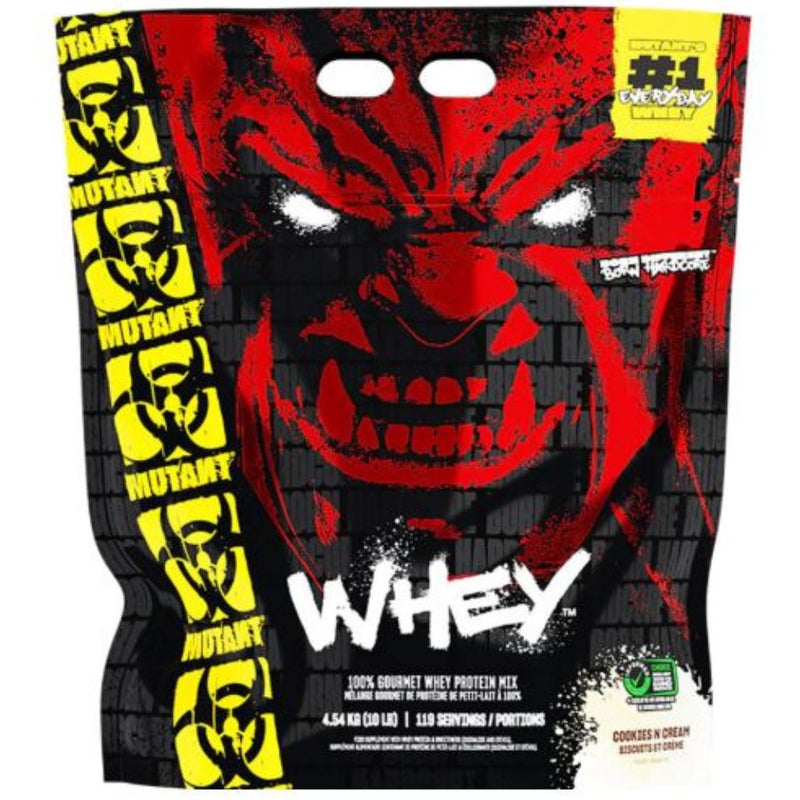 Mutant WHEY, 10lb Cookies &  Cream - SupplementSource.ca