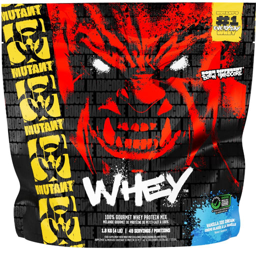 Mutant Whey Vanilla Ice Cream, 4lb - SupplementSource.ca