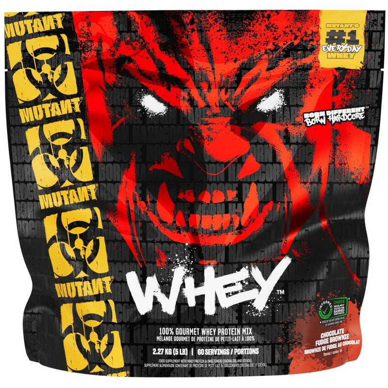 Mutant WHEY, 5lb Chocolate Fudge Brownie - SupplementSource.ca