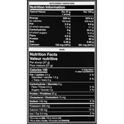 Mutant Whey 5lb Nutrition Panel - SupplementSource.ca