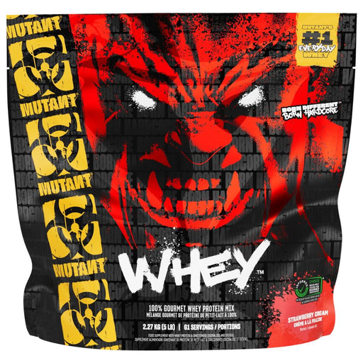 Mutant Whey 5lb Strawberry Cream - SupplementSource.ca