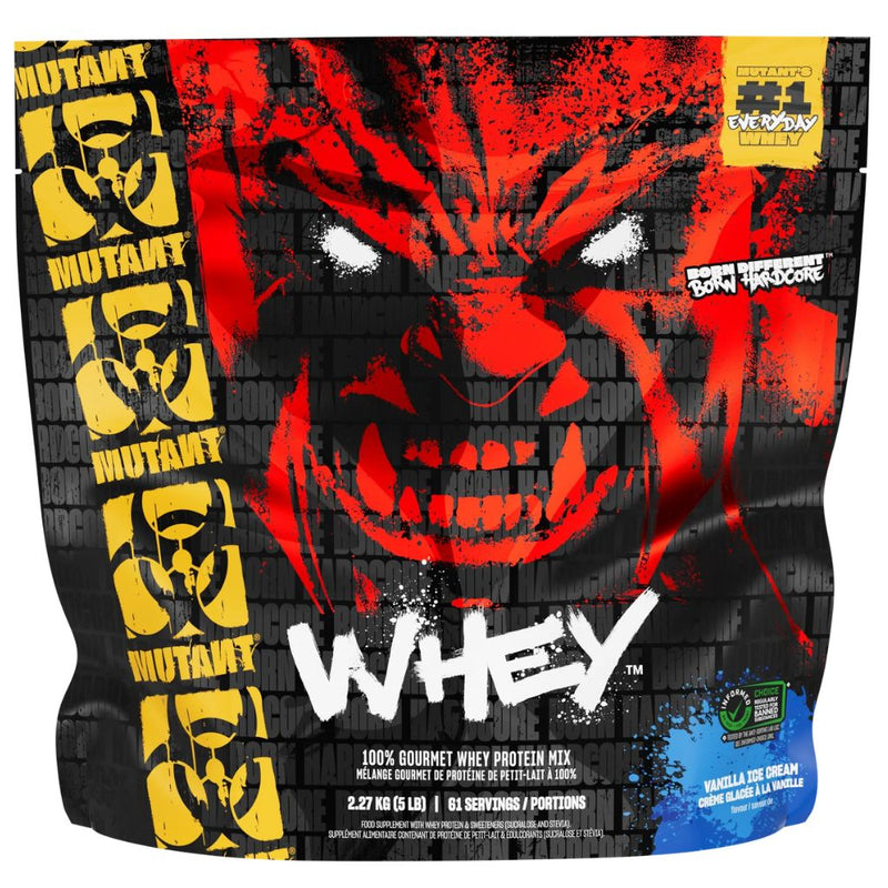 Mutant Whey 5lb Vanilla Ice Cream - SupplementSource.ca