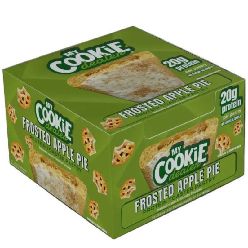 My Cookie Dealer Protein Pastry Frosted Apple Pie, 12/Box - SupplementSource.ca