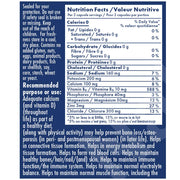 Naka Platinum Bioactive Electrolytes + Energy, 150 VCaps Nutrition Panel - SupplementSource.ca