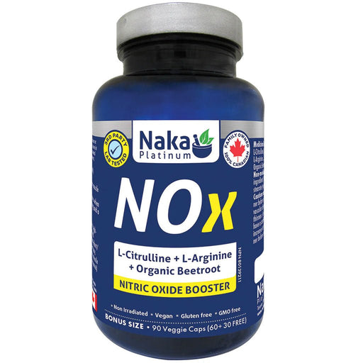 Naka Platinum NOx, 90 VCaps - SupplementSource.ca