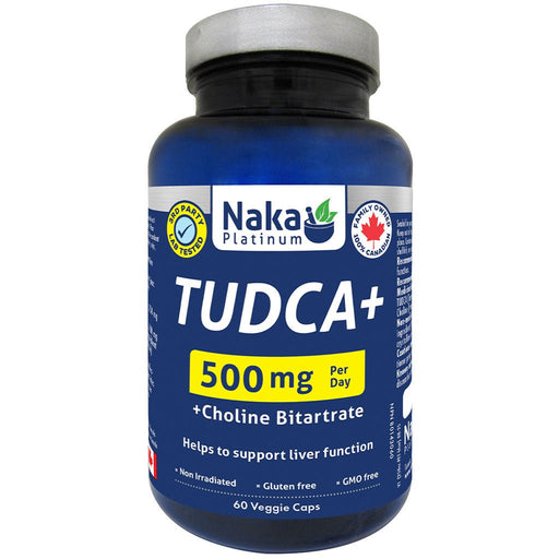 Naka Platinum TUDCA, 60 VCaps - SupplementSource.ca