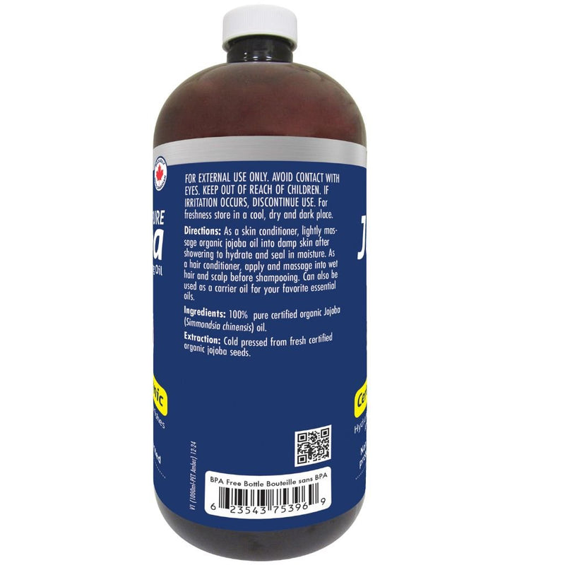 Naka Jojoba Oil 1020 ml Directions - SupplementSource.ca 