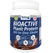 Naka Platinum Bioactive Plant Protein Natural Chocolate, 282g - SupplementSource.ca