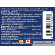 Naka Platinum D3 + K2 Drops in MCT Oil SupplementSource.ca