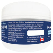 Naka Platinum Day & Night Soothing Magnesium Cream Ingredients, 120 ml - SupplementSource.ca