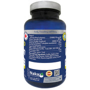 Naka Platinum Enhanced Vision, 45 Softgels Nutrition Panel - SupplementSource.ca