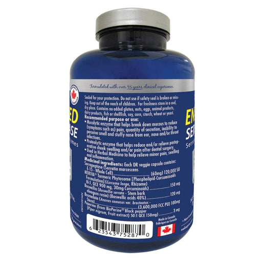 Naka Platinum Enhanced Serrapeptase 120000SU 150 VCaps - SupplementSource.ca