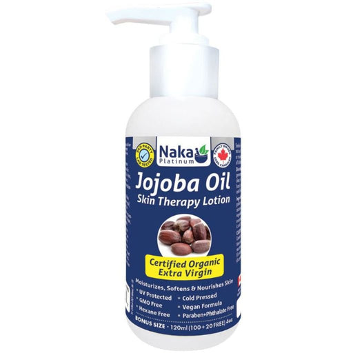 Naka Platinum Jojoba Oil Skin Therapy Lotion, 120ml - SupplementSource.ca