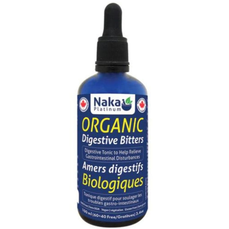 Naka Platinum Organic Digestive Bitters, 100 ml - SupplementSource.ca