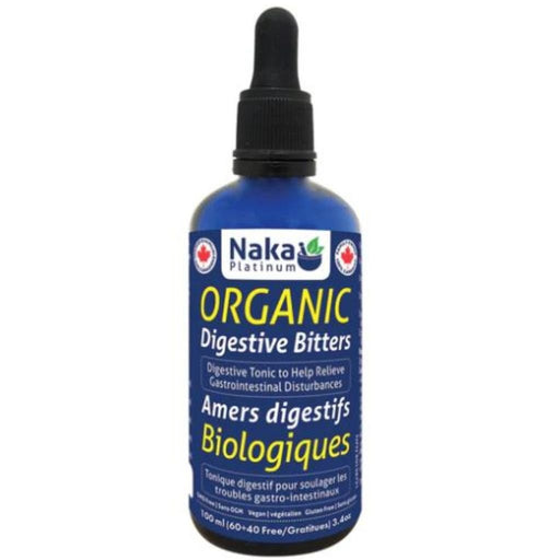 Naka Platinum Organic Digestive Bitters, 100 ml - SupplementSource.ca