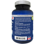 Naka Platinum Organic Pumpkin Seed Oil French Nutrition Panel, 80 Softgels - SupplementSource.ca