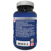 Naka Platinum Saccharomyces Boulardii, 40 VCaps Nutrition Panel - SupplementSource.ca