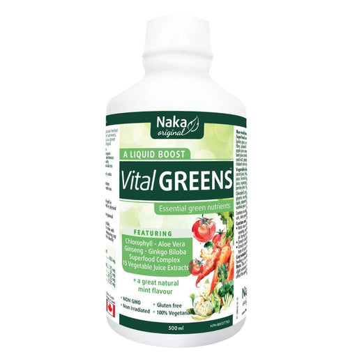 Naka Platinum Vital Greens, 500ml SupplementSource.ca