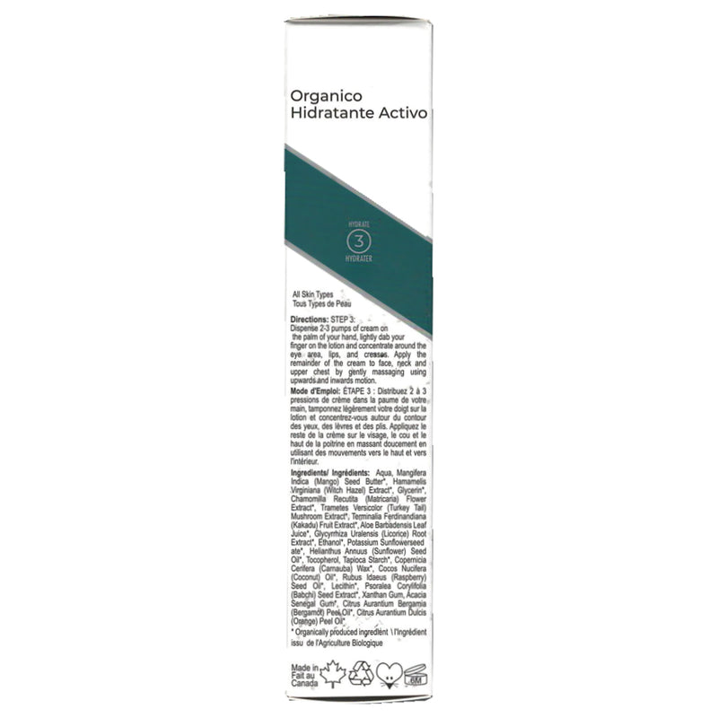 Nano Clear Active Moisturizer, 50ml Side Panel - SupplementSource.ca