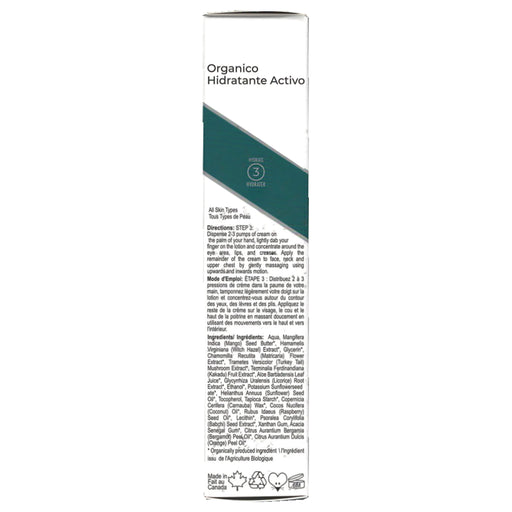 Nano Clear Active Moisturizer, 50ml Side Panel - SupplementSource.ca