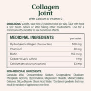 Nature's Bounty Collagen Joint Nutrition Panel, 120 Tablets - SupplementSource.ca