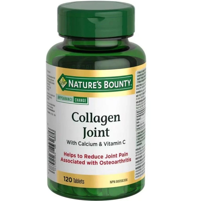 Nature's Bounty Collagen Joint, 120 Tablets - SupplementSource.ca