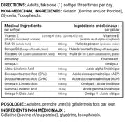 Nature's Bounty Omega 3-6-9 Nutrition Panel, 1200mg, 200 Softgels - SupplementSource.ca