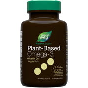 Nature's Way Plant-Based Omega-3 + Vitamin D3, 30 Softgels - SupplementSource.ca
