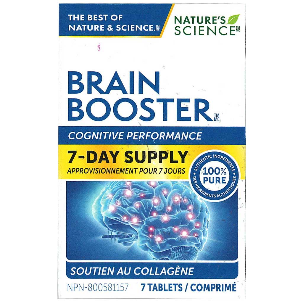 Nature's Science Brain Booster, 7-Day Supply - SupplementSource.ca