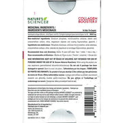 Nature's Science Collagen Booster, 7-Day Supply Nutrition Panel - SupplementSource.ca