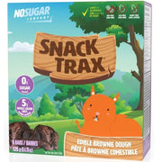 No Sugar Company Snack Trax, 5 bars Edible Brownie Dough - SupplementSource.ca