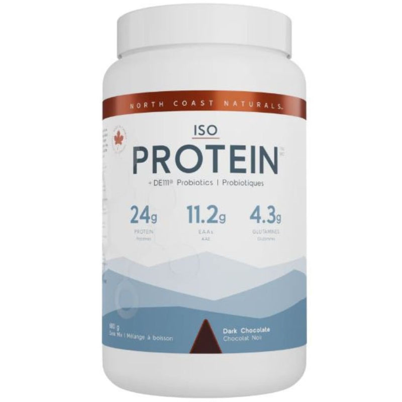 North Coast Naturals ISO Protein Dark Chocolate, 680g - SupplementSource.ca