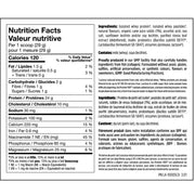 North Coast Naturals ISO Protein Nutrition Panel, 680g - SupplementSource.ca