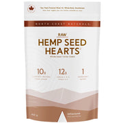 North Coast Naturals Raw Hemp Seed Hearts,  Unflavoured, 454g SupplementSource.ca