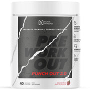 Nova Pharma Punch Out 2 Pre-Workout, 40 Servings Dragon Fruit - SupplementSource.ca