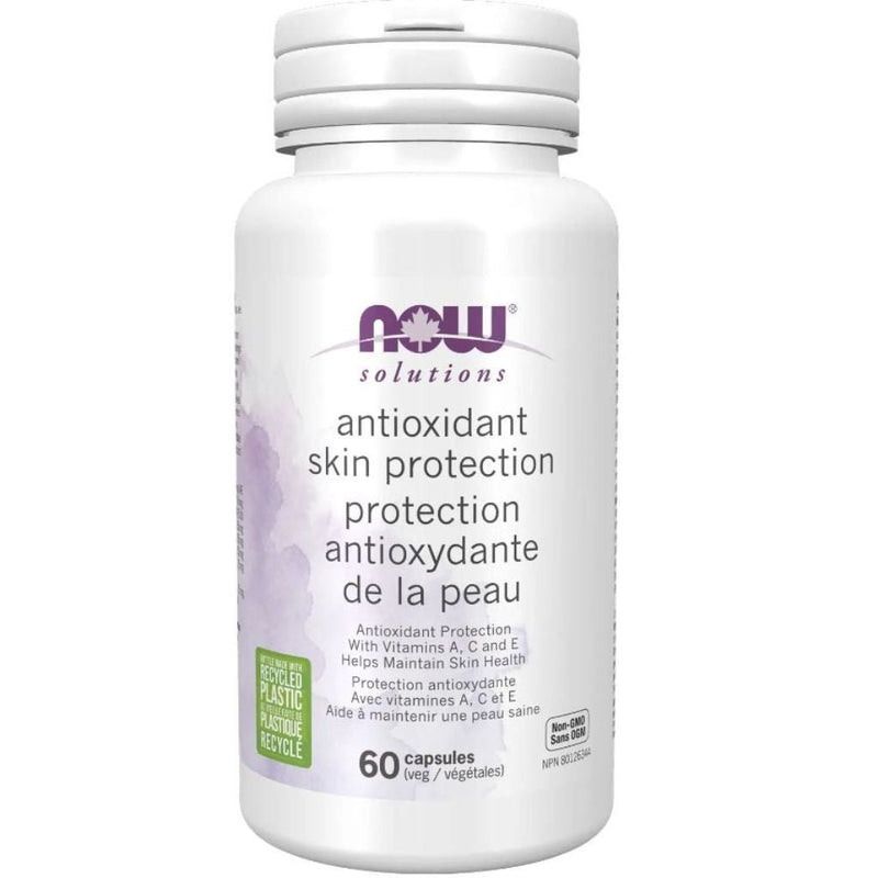 Now Antioxidant Skin Protection, 60 VCaps - SupplementSource.ca