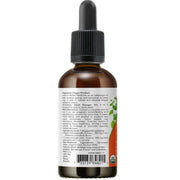 Now Foods Organic Ashwagandha Liquid Extract Nutrition Panel, 59ml - SupplementSource.ca