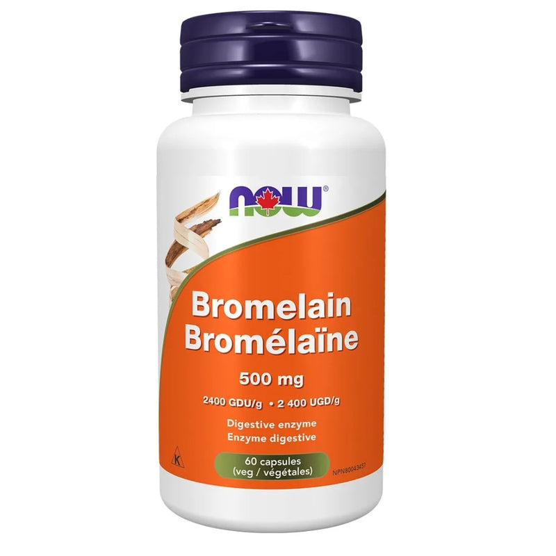 Now Bromelain 500mg - SuplementSource.ca