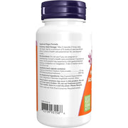 Now Hyaluronic Acid 15mg with MSM 500mg, 60 Veg Capsules Nutrition Panel - SupplementSource.ca