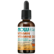 Now Kids Vitamin D3, 60ml - SupplementSource.ca