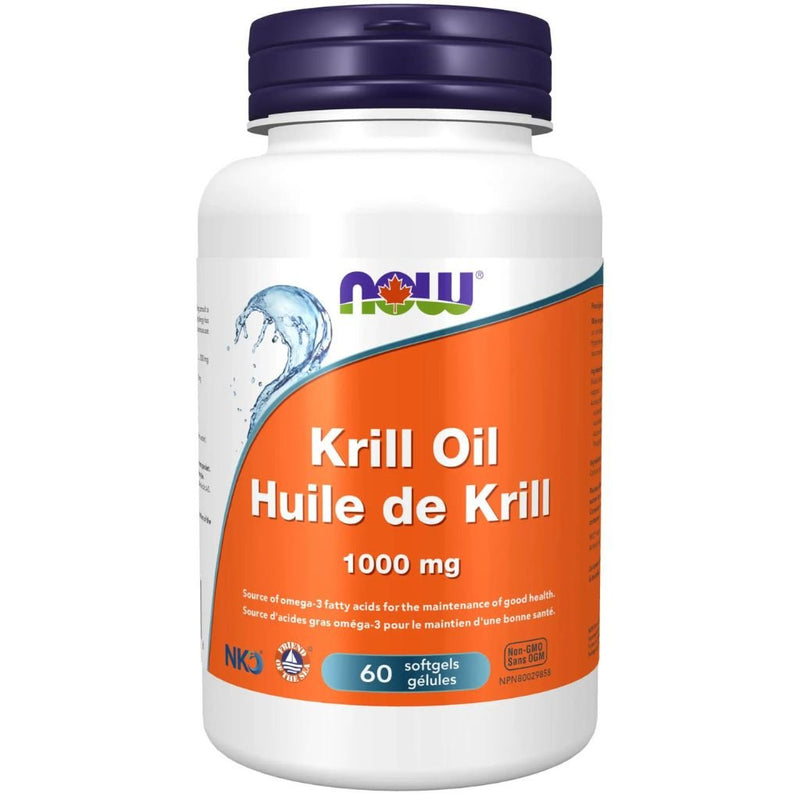 Now Neptune Krill Oil 1000mg, 60 Softgels - SupplementSource.ca