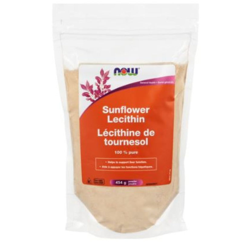 Now Sunflower Lecithin, 454g - SupplementSource.ca