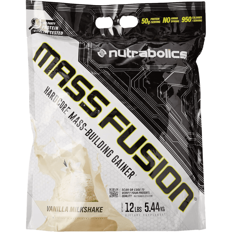 Nutrabolics Mass Fusion 12lb, Vanilla Milkshake - SupplementSouce.ca