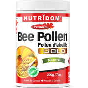Nutridom Premium Bee Pollen Gold, 200g - SupplementSource.ca