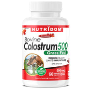 Nutridom Bovine Colostrum 500, 60 VCaps - SupplementSource.ca