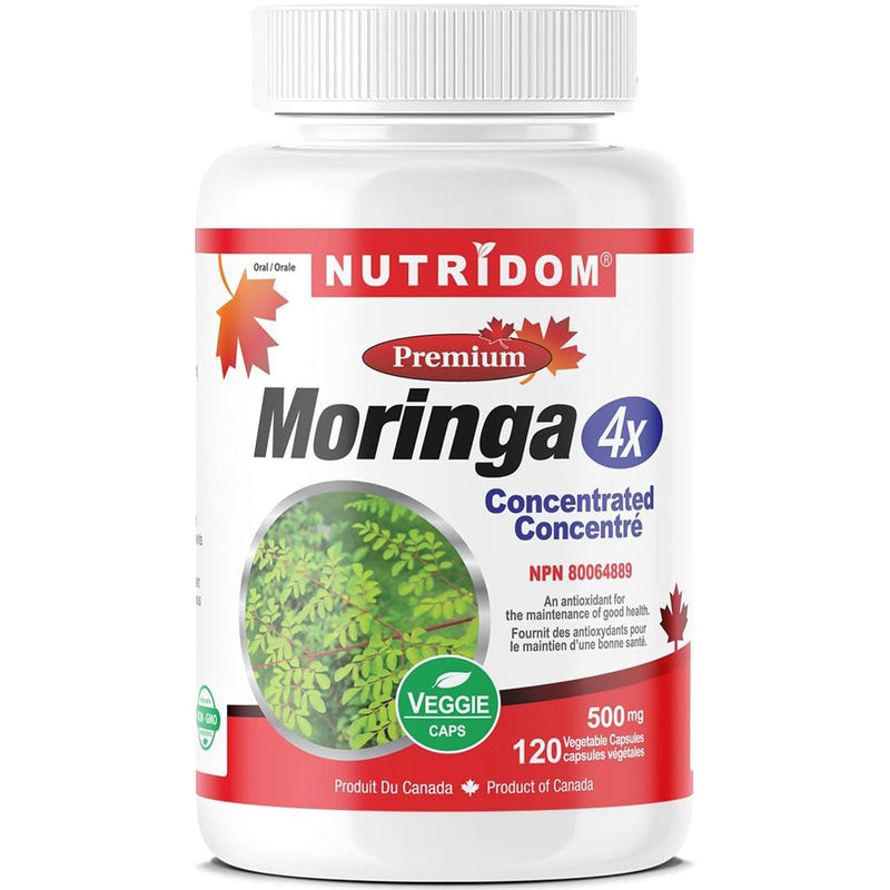 Nutridom Premium Moringa 4x Concentrated - SupplementSource.ca
