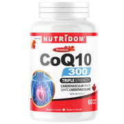 Nutridom CoQ10 300, 60 Softgels - SupplementSource.ca