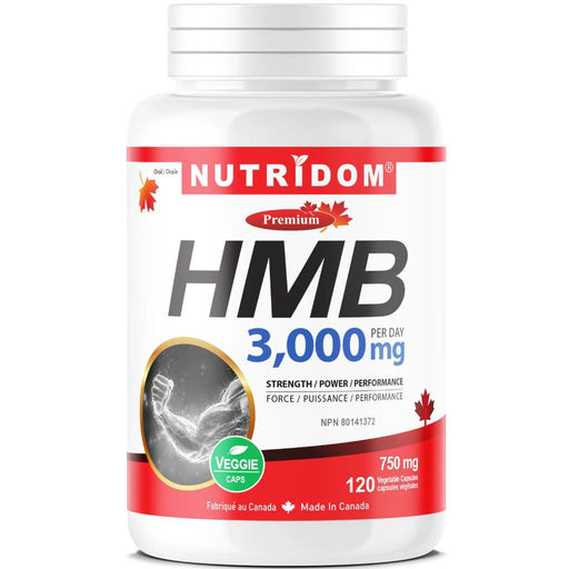 Nutridom HMB 3000, 120 VCaps - SupplementSource.ca