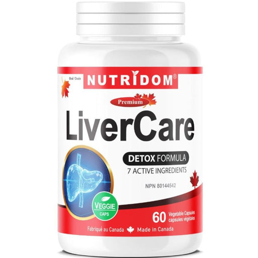 Nutridom LiverCare, 60 VCaps - SupplementSource.ca